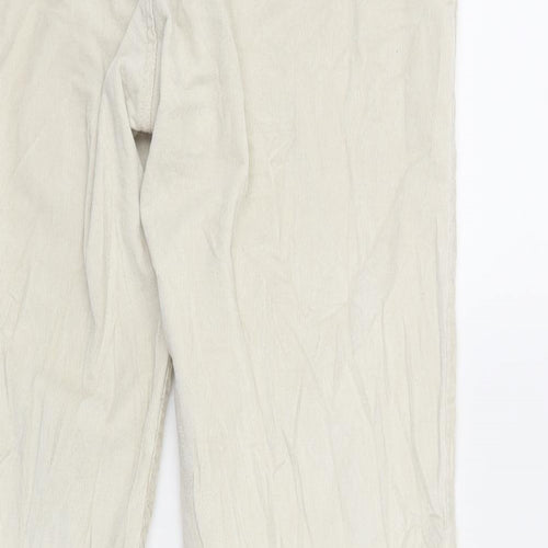 BANNANA REPUBLIC  Womens Beige  Corduroy Skinny Jeans Size 30 in L29 in