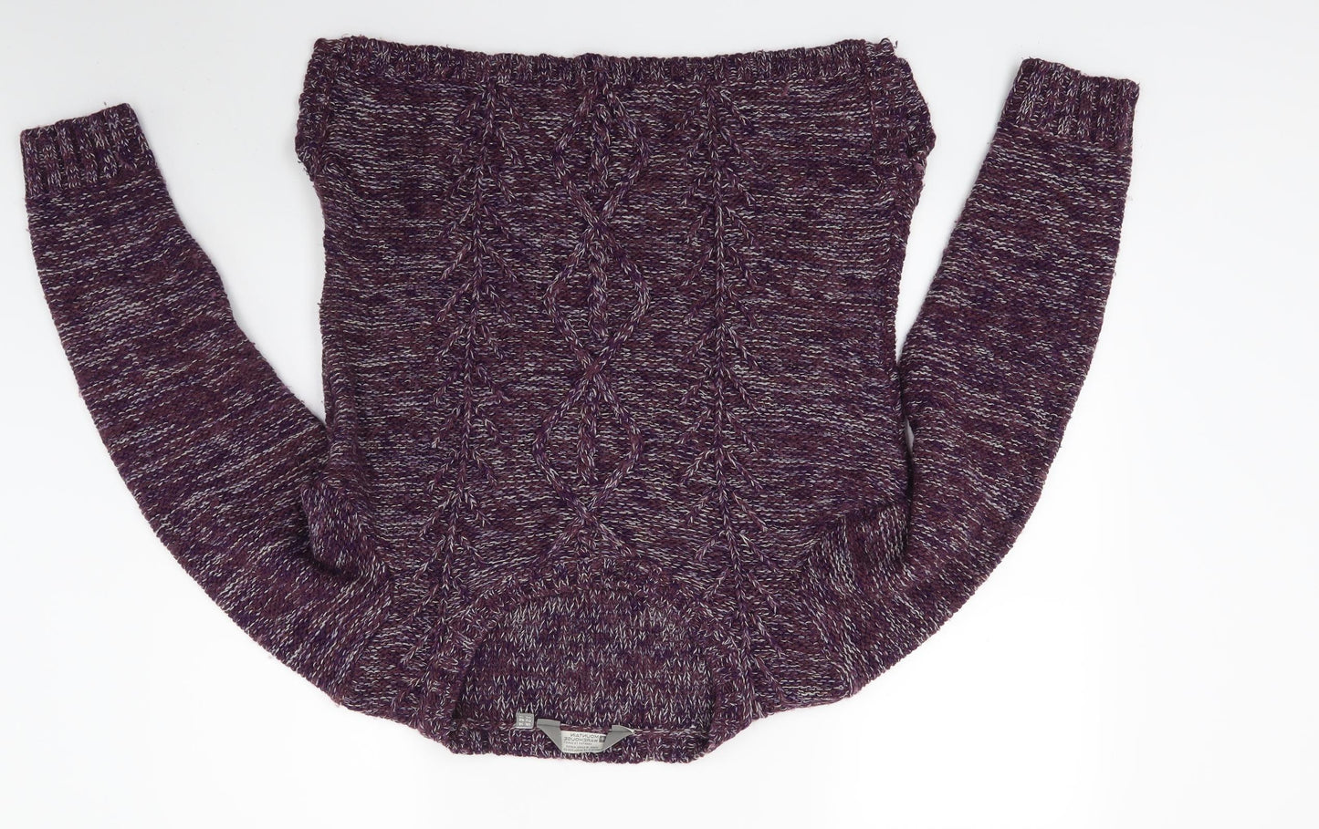 Mountain Warehouse Womens Purple  Knit Pullover Jumper Size 14