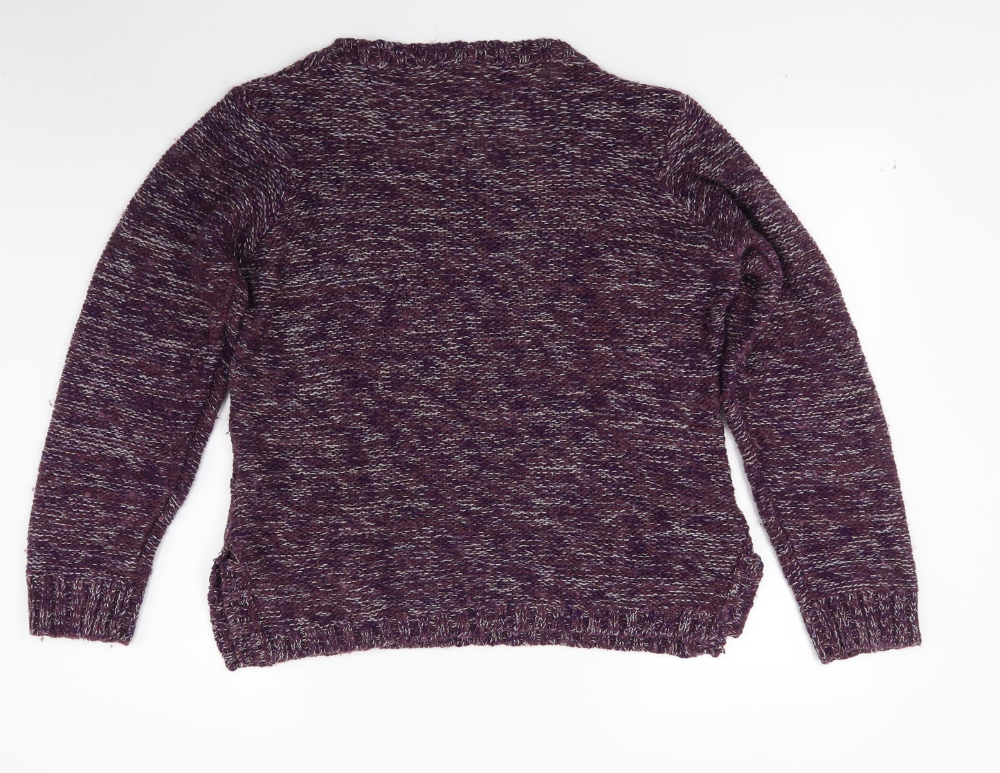 Mountain Warehouse Womens Purple  Knit Pullover Jumper Size 14