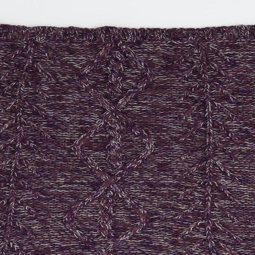 Mountain Warehouse Womens Purple  Knit Pullover Jumper Size 14