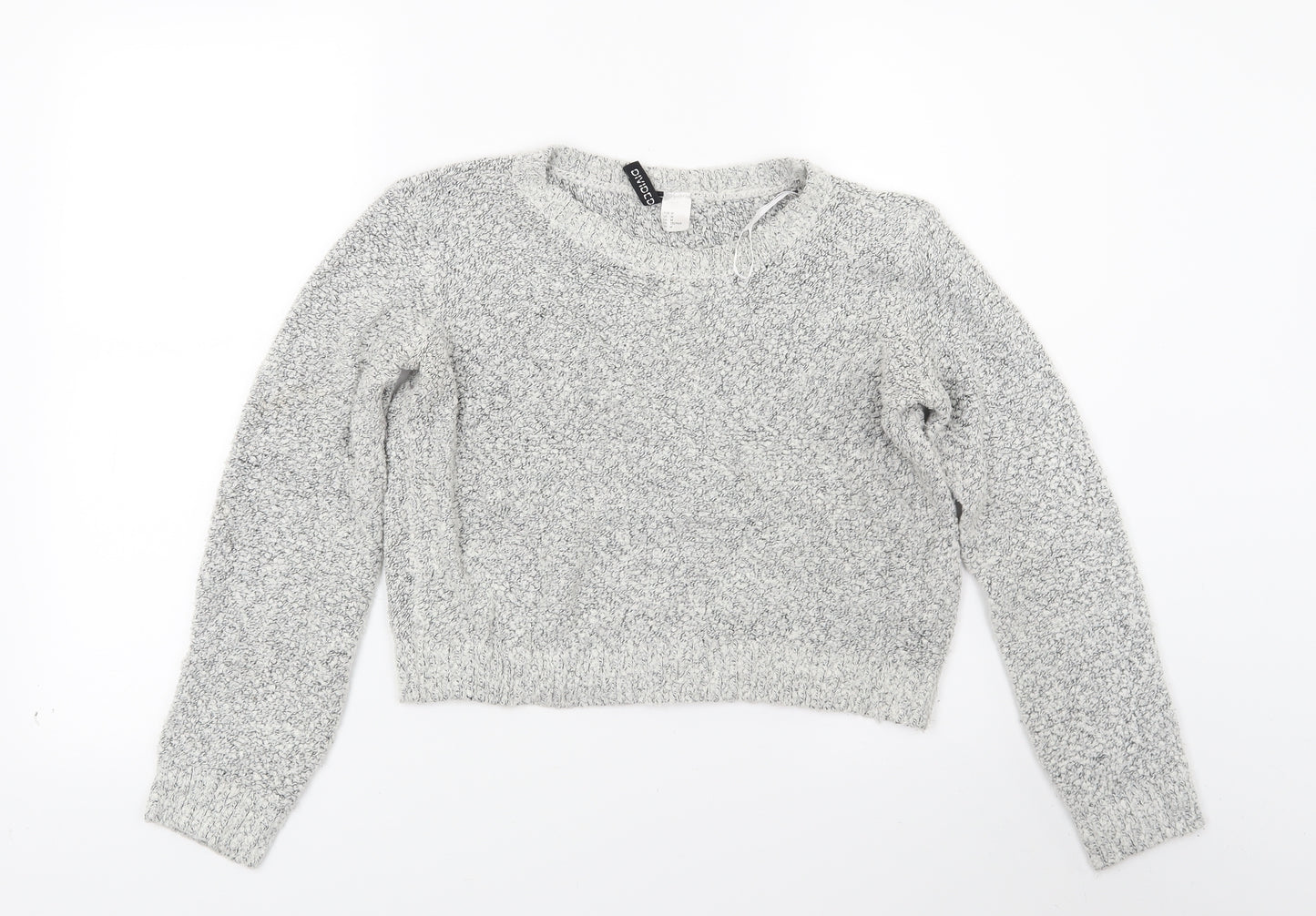 H&M Womens Grey   Pullover Jumper Size M