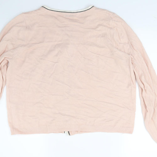 Classic Womens Pink   Pullover Jumper Size 16