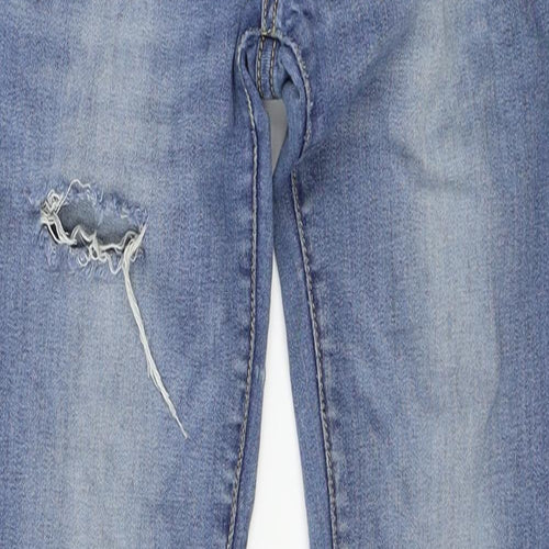 Preworn Womens Blue   Skinny Jeans Size 10 L27 in