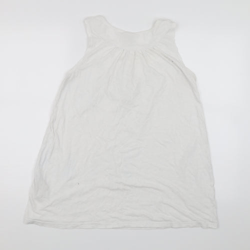 VILA Womens White   Basic Tank Size M