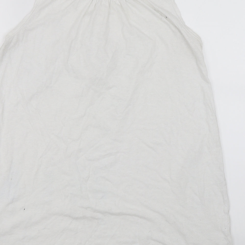 VILA Womens White   Basic Tank Size M