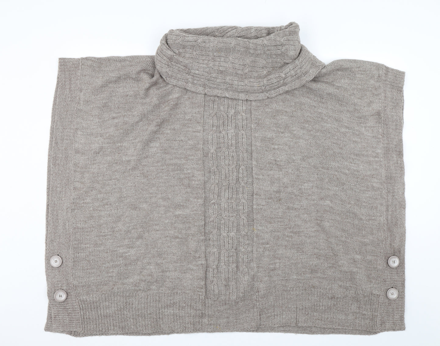 Anya Madsen Womens Brown   Shrug Jumper Size M