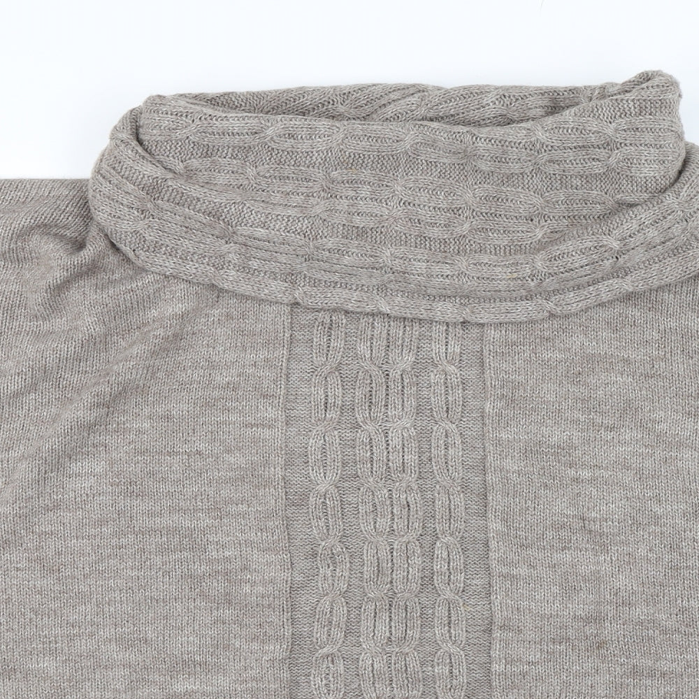 Anya Madsen Womens Brown   Shrug Jumper Size M