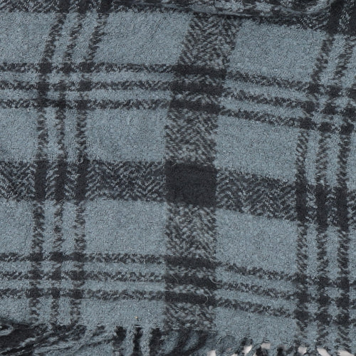 NEXT Womens Blue Plaid  Shrug Jumper One Size