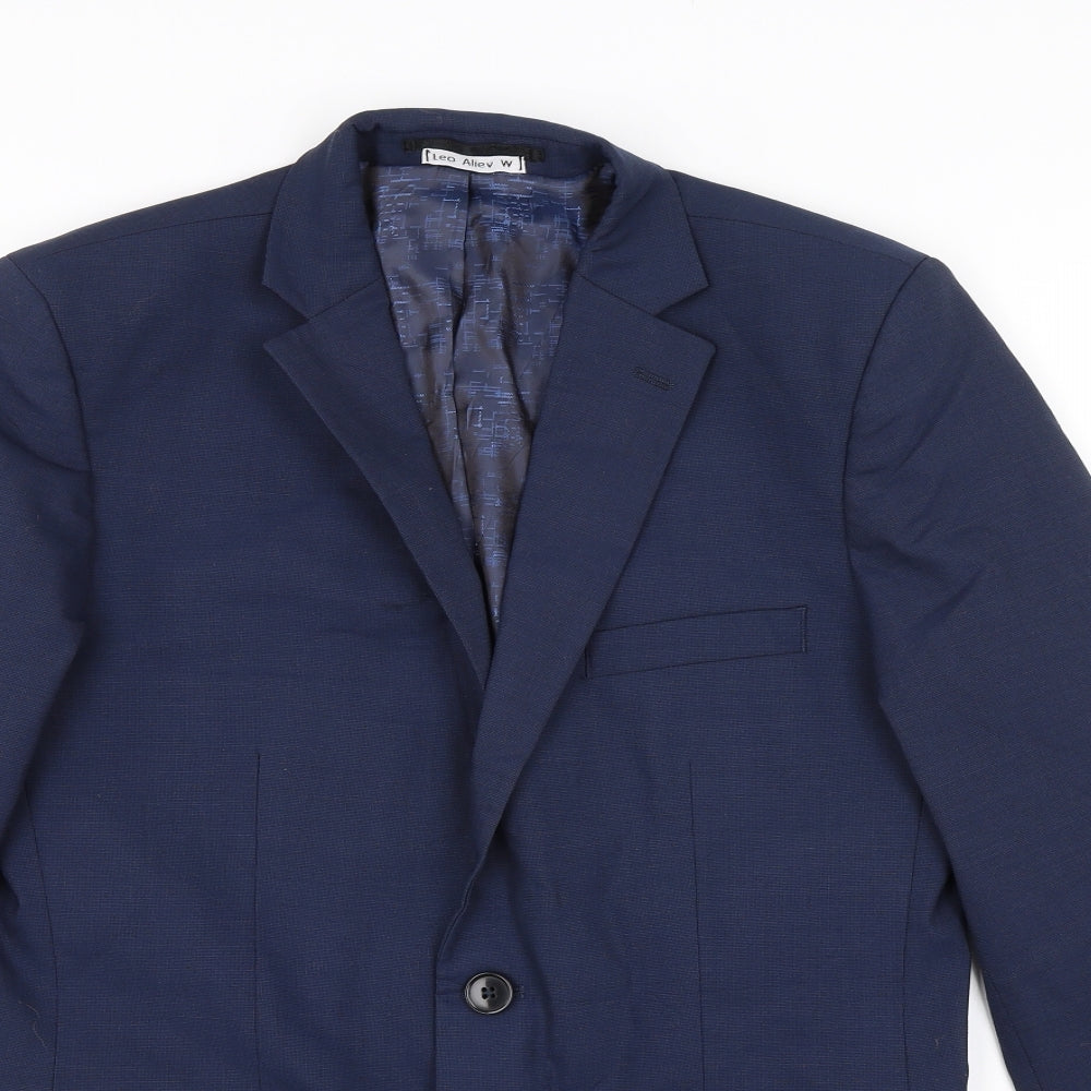 Leo Aliev Womens Blue   Jacket Blazer Size 10