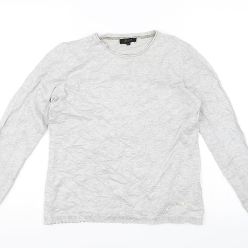 Antea Womens Grey   Pullover Jumper Size 10