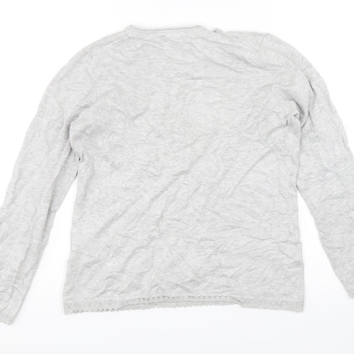 Antea Womens Grey   Pullover Jumper Size 10