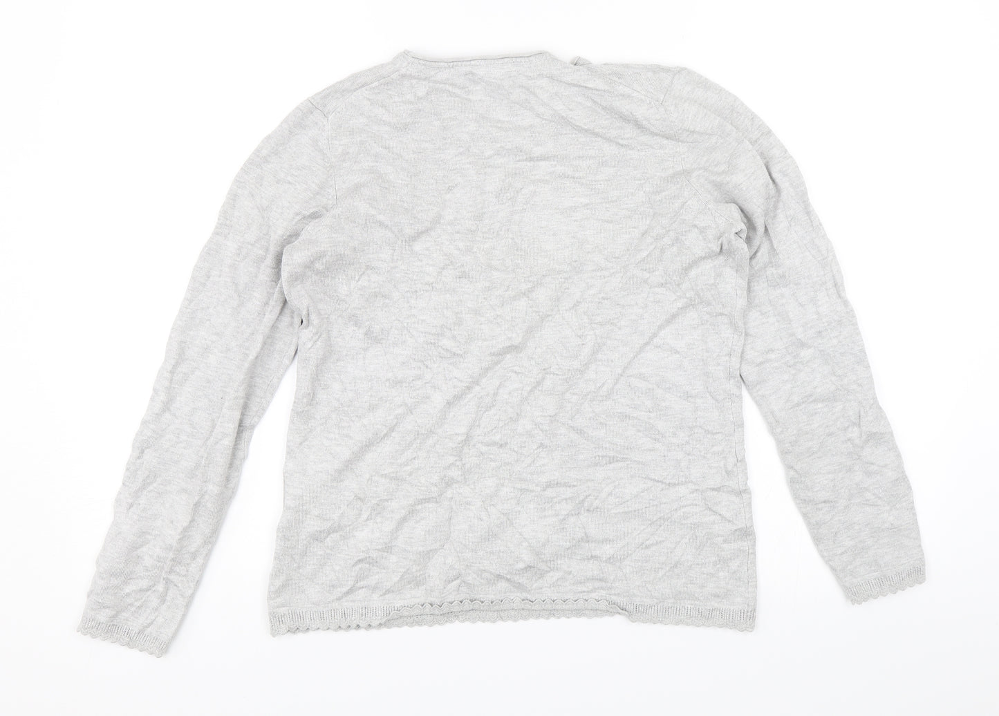 Antea Womens Grey   Pullover Jumper Size 10