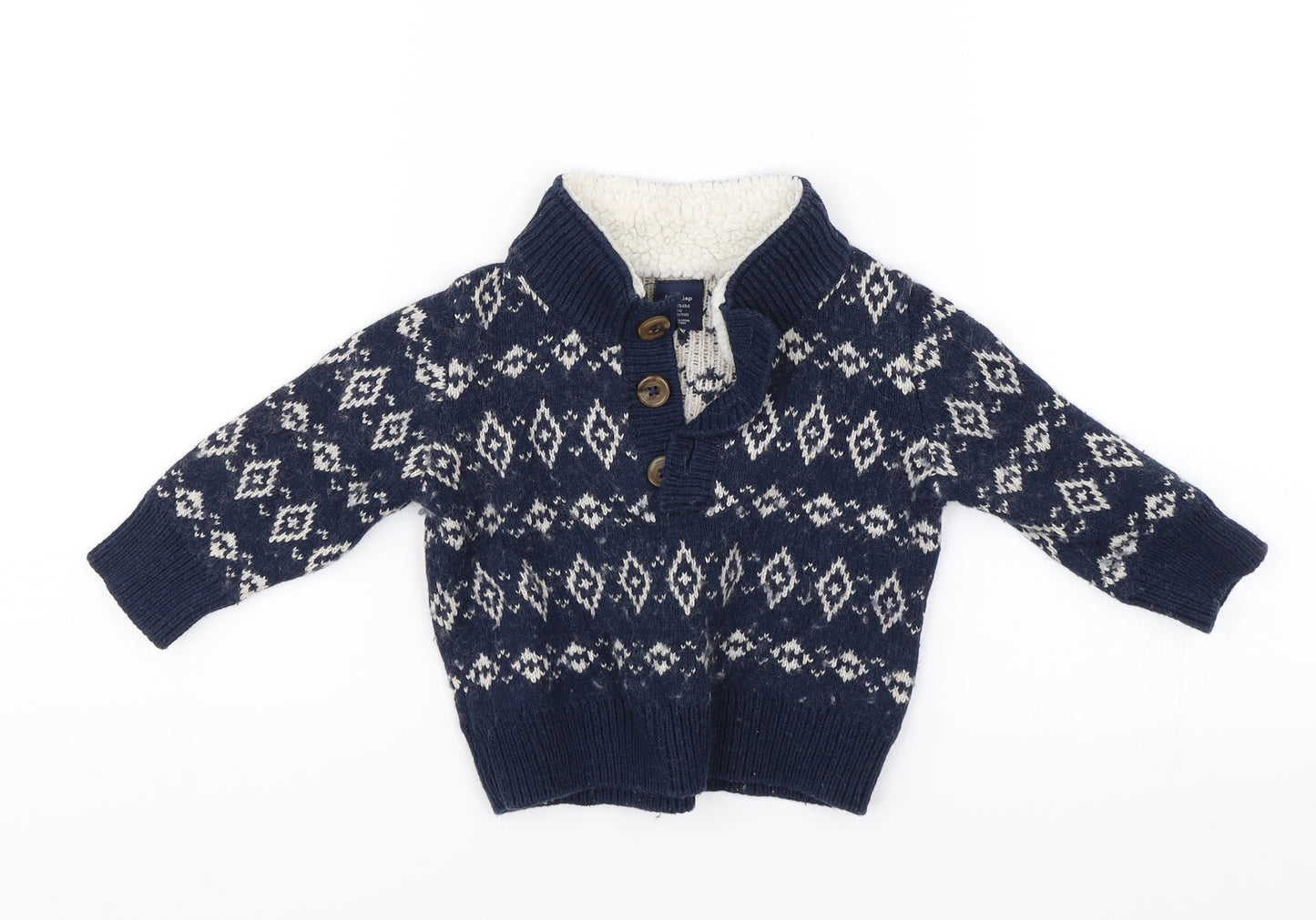 Gap Baby Blue   Pullover Jumper Size 6-9 Months