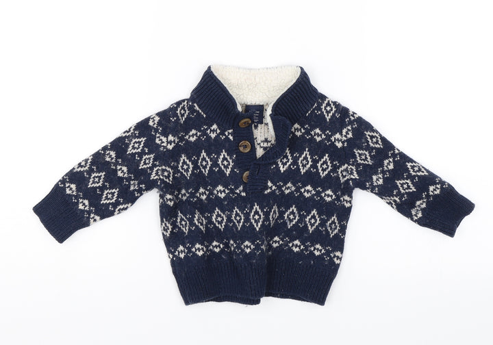 Gap Baby Blue   Pullover Jumper Size 6-9 Months