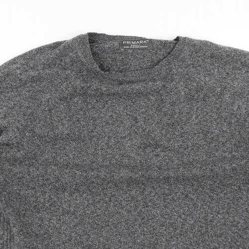 Primark Womens Grey   Pullover Jumper Size S