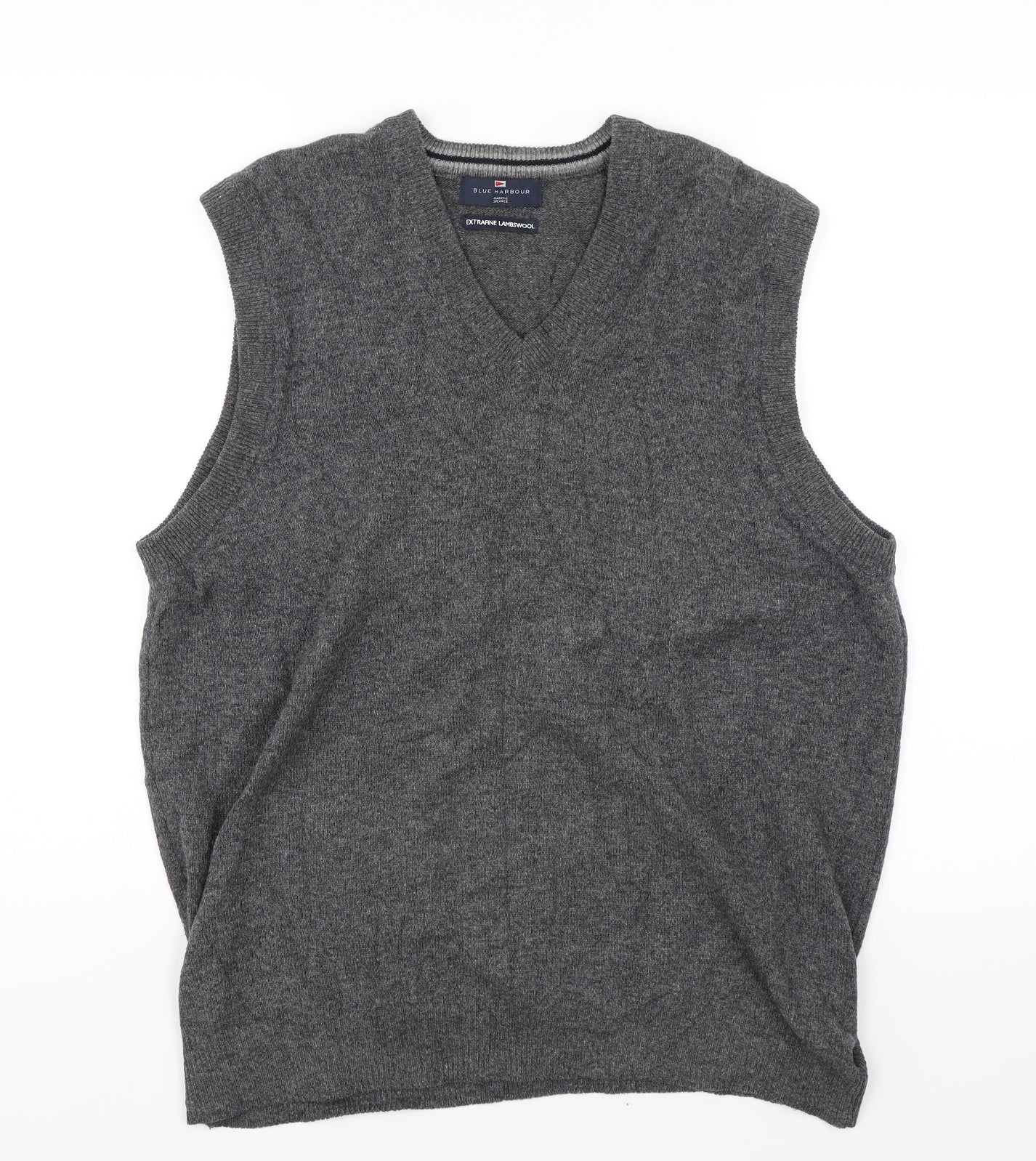 Marks and Spencer Mens Grey   Vest Jumper Size M