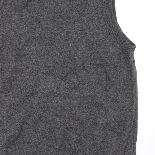 Marks and Spencer Mens Grey   Vest Jumper Size M