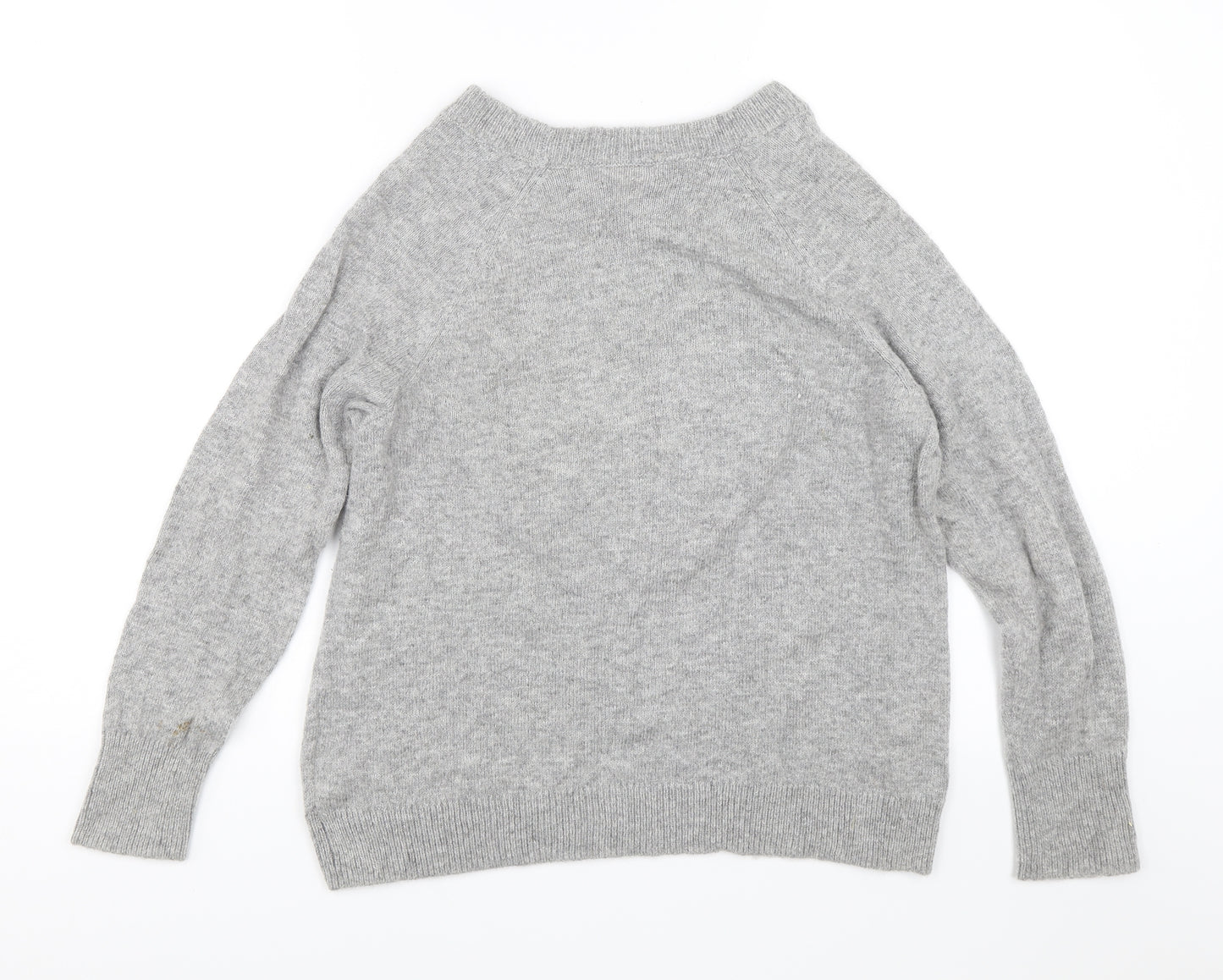 H&M Womens Grey   Pullover Jumper Size S  - I Love