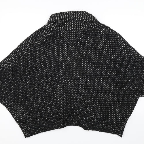 Lara Knit Womens Black   Cardigan Jumper Size M