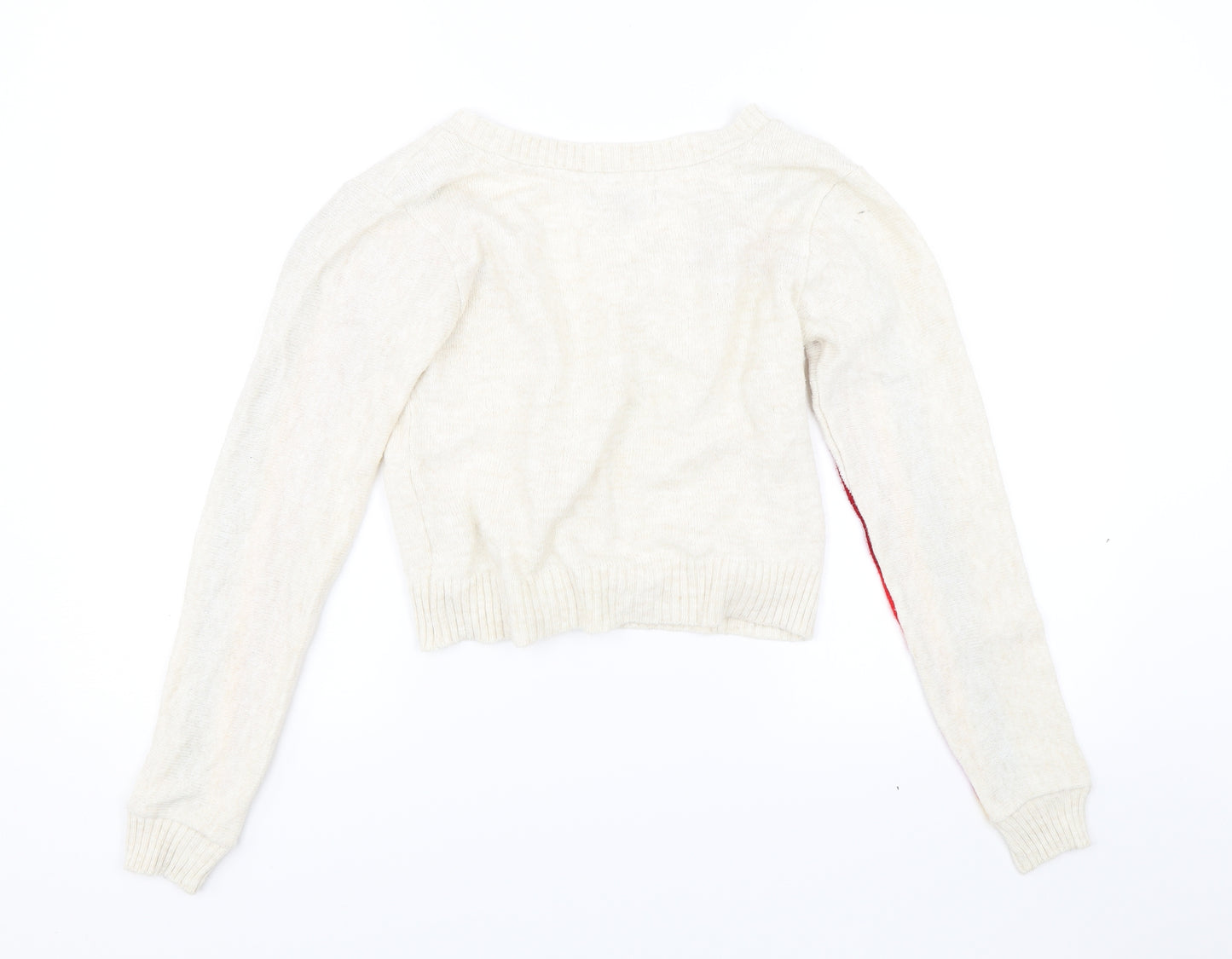 Primark Womens White   Cardigan Jumper Size XS