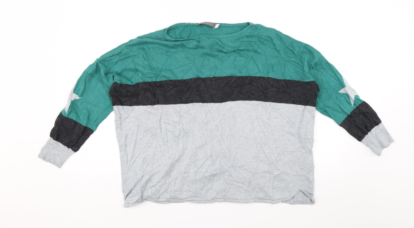 Mint Velvey Womens Green   Pullover Jumper Size XS
