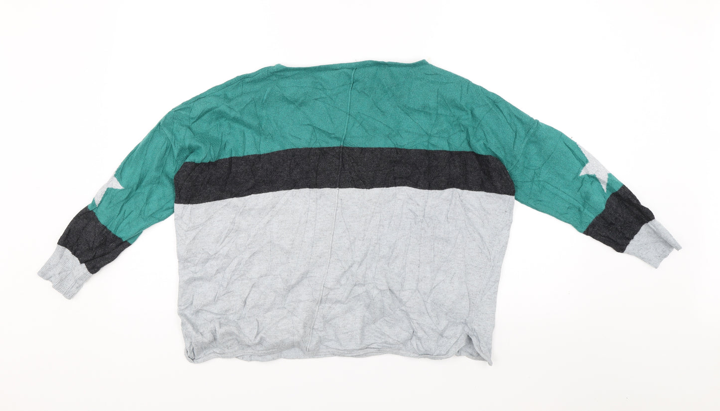 Mint Velvey Womens Green   Pullover Jumper Size XS