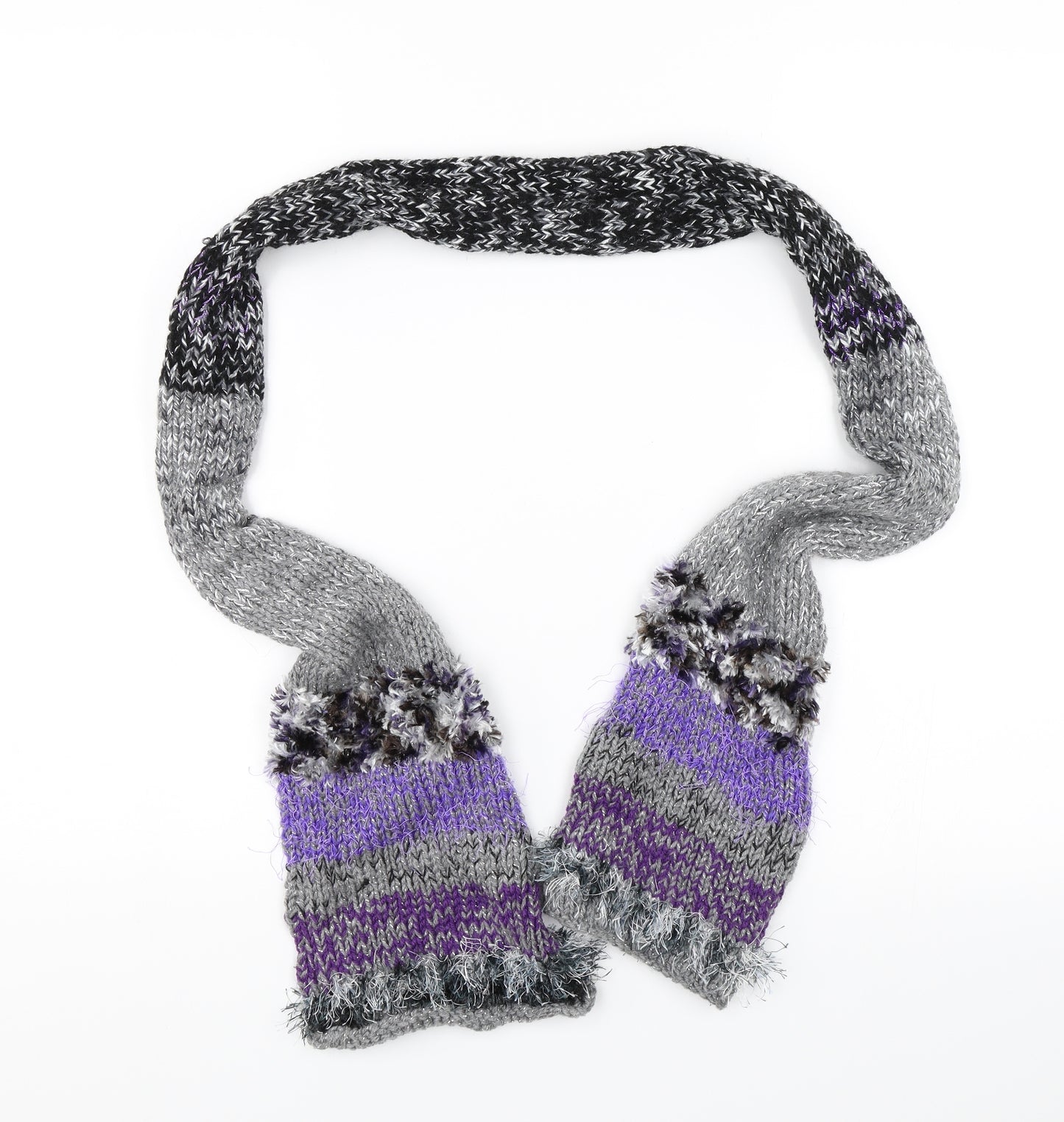 Preworn Unisex Grey    Scarf