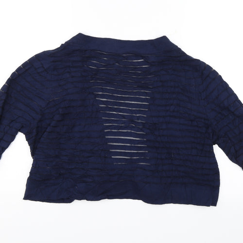 TU Womens Blue   Shrug Jumper Size 16