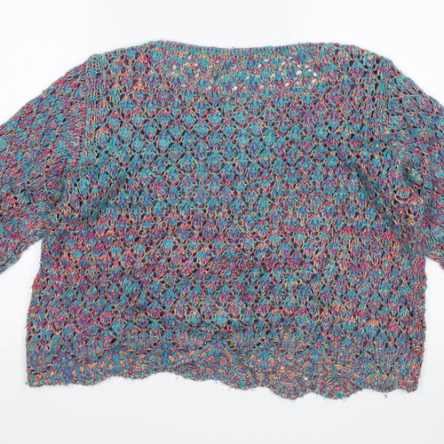 M&Co. Womens Multicoloured   Pullover Jumper Size M