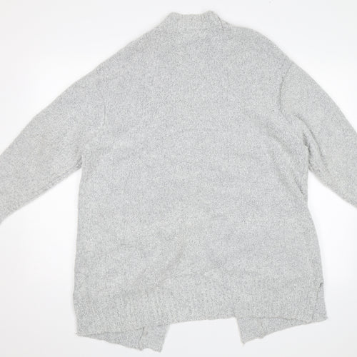 M&S Womens Grey   Cardigan Jumper Size M
