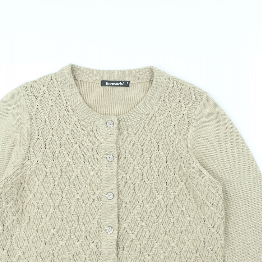 Bonmarché Womens Beige   Jacket  Size S