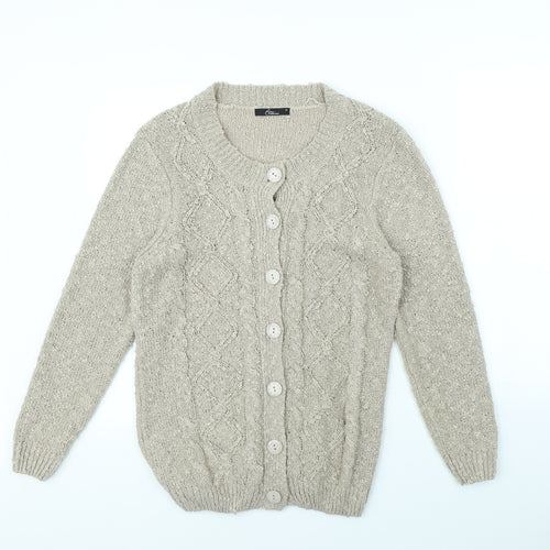 BM collection Womens Beige   Jacket  Size M