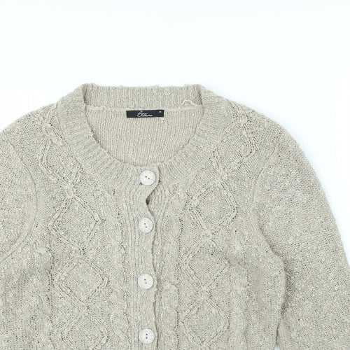 BM collection Womens Beige   Jacket  Size M