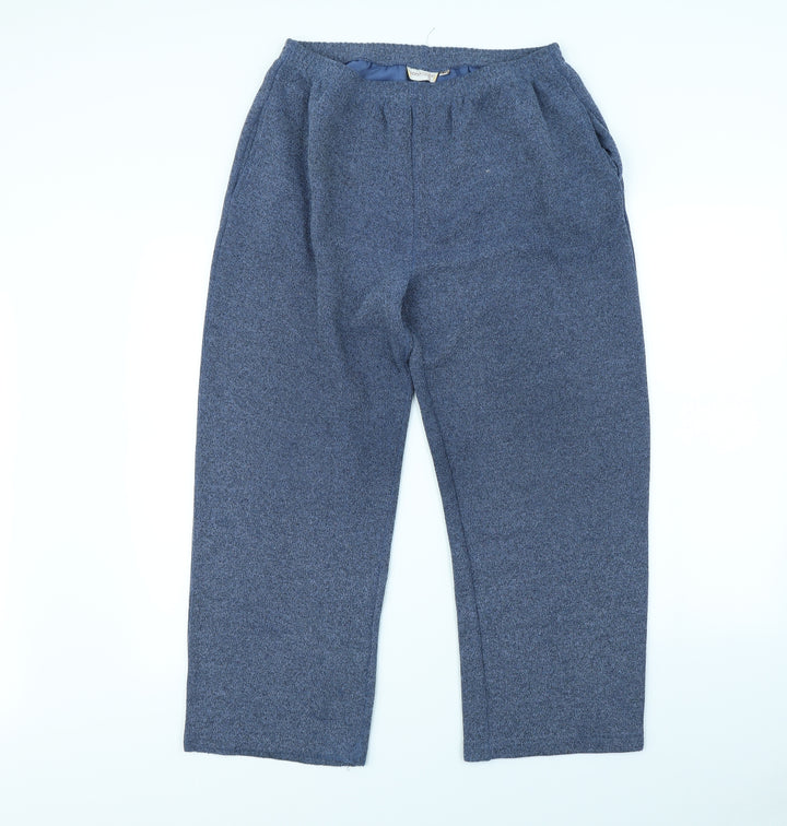 Bonmarché Womens Blue   Trousers  Size M L30 in