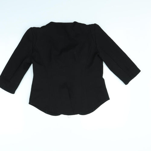 Cutie Womens Black   Jacket  Size S