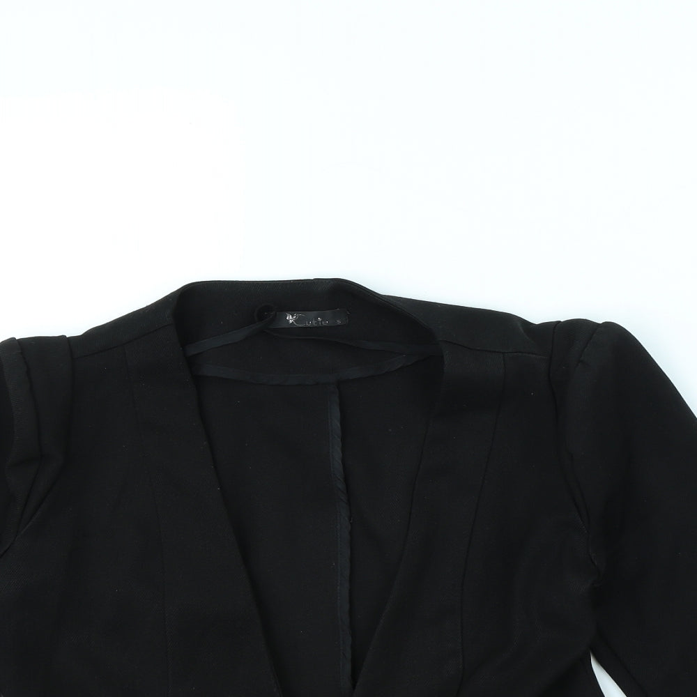 Cutie Womens Black   Jacket  Size S