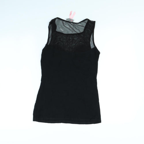 Lipsy  Womens Black   Basic Tank Size 10