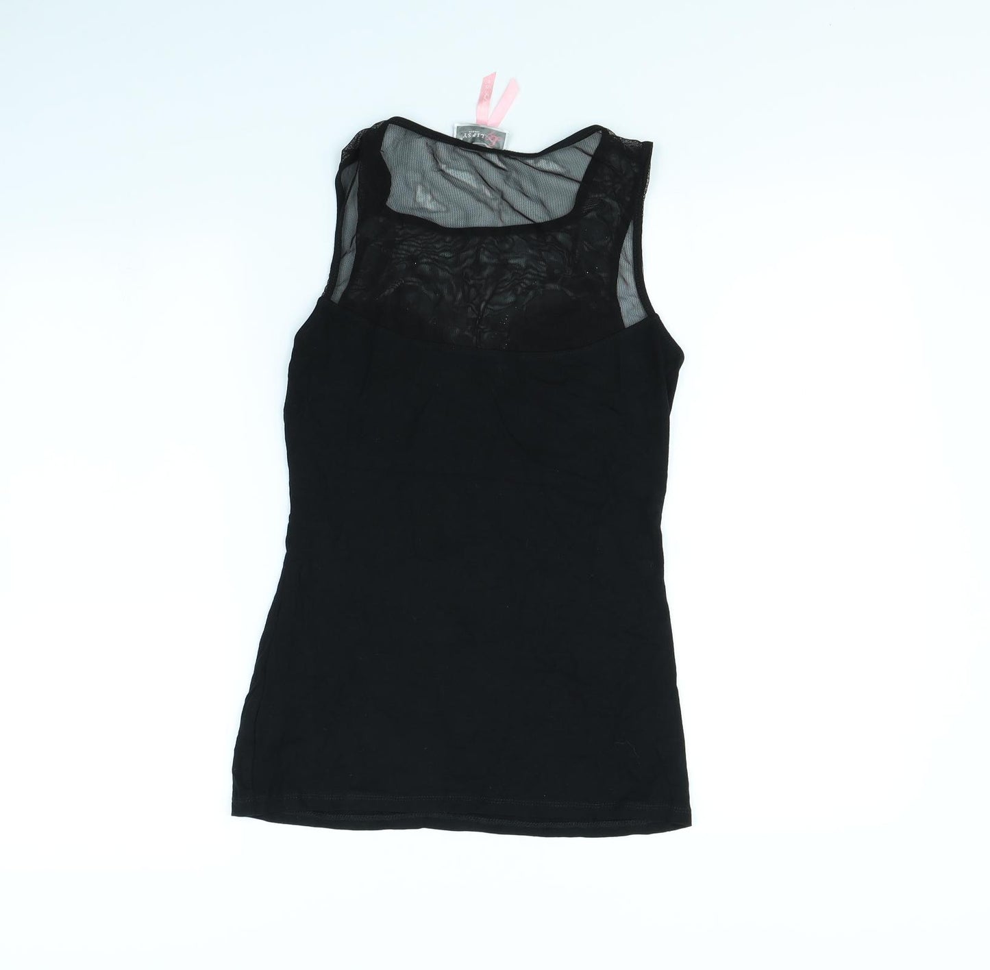Lipsy  Womens Black   Basic Tank Size 10