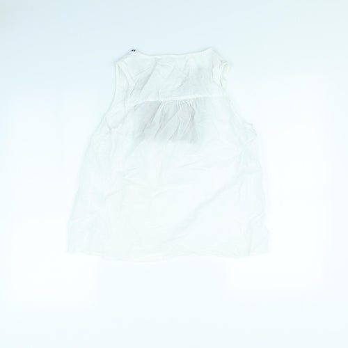 TU Womens White   Basic Tank Size 12