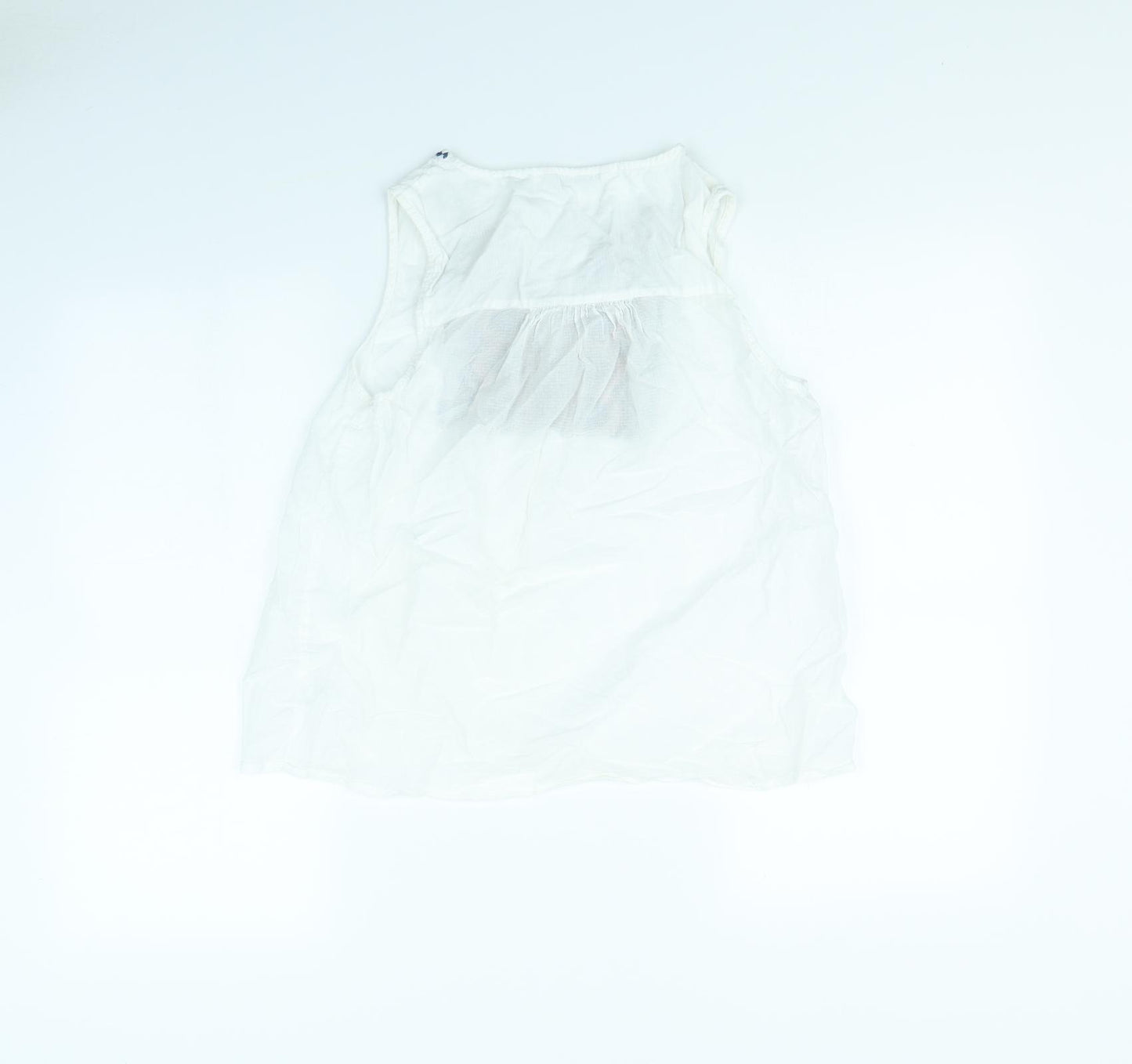 TU Womens White   Basic Tank Size 12