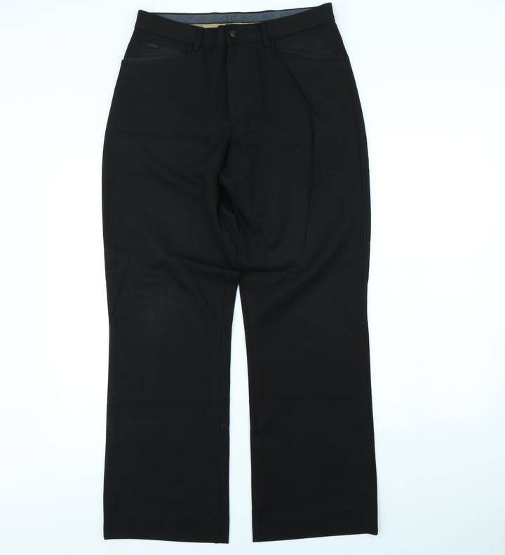 River Island Womens Black Dress Pants Trousers Size 32 in L30 in