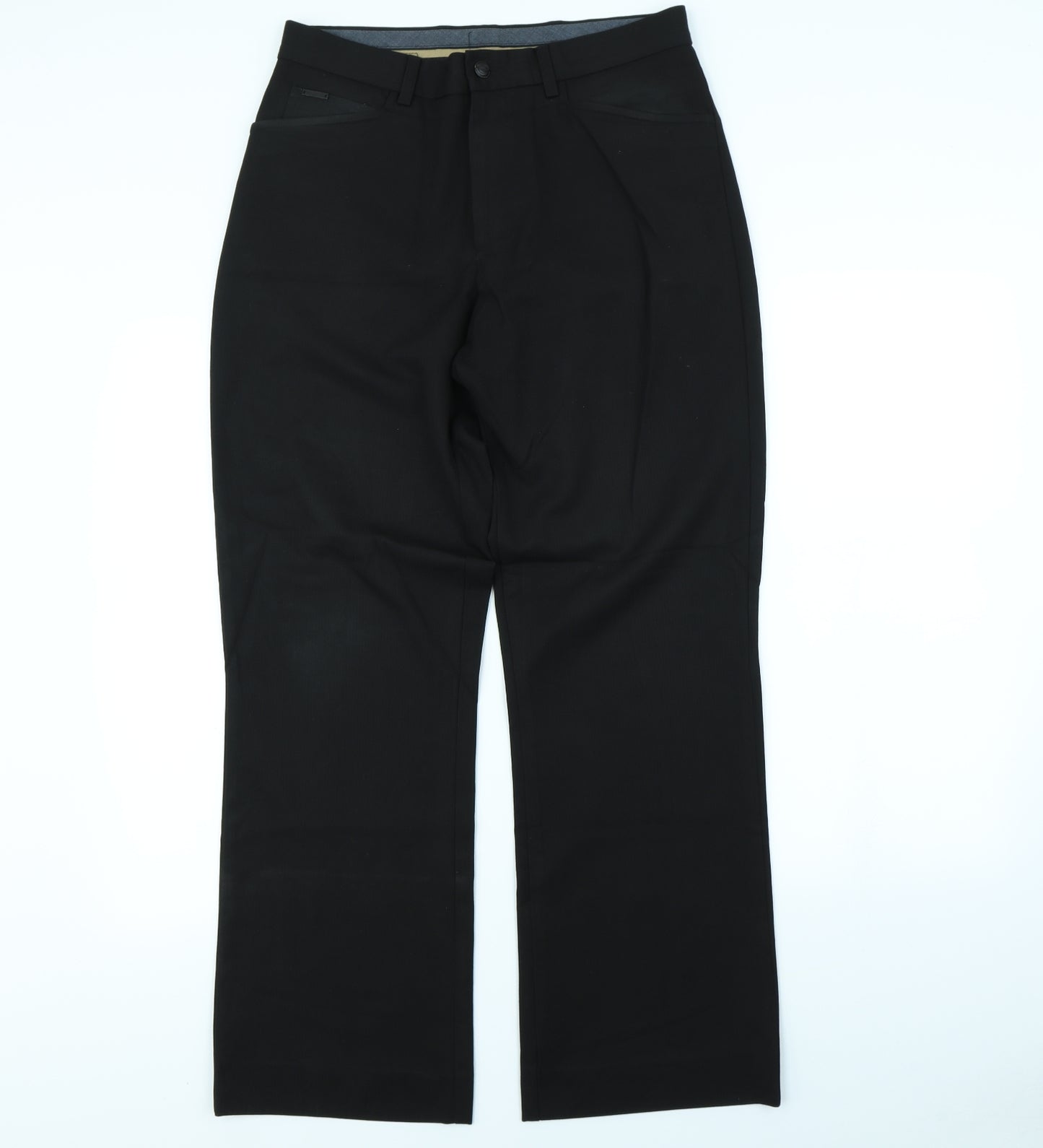 River Island Womens Black   Dress Pants Trousers Size 32 in L30 in