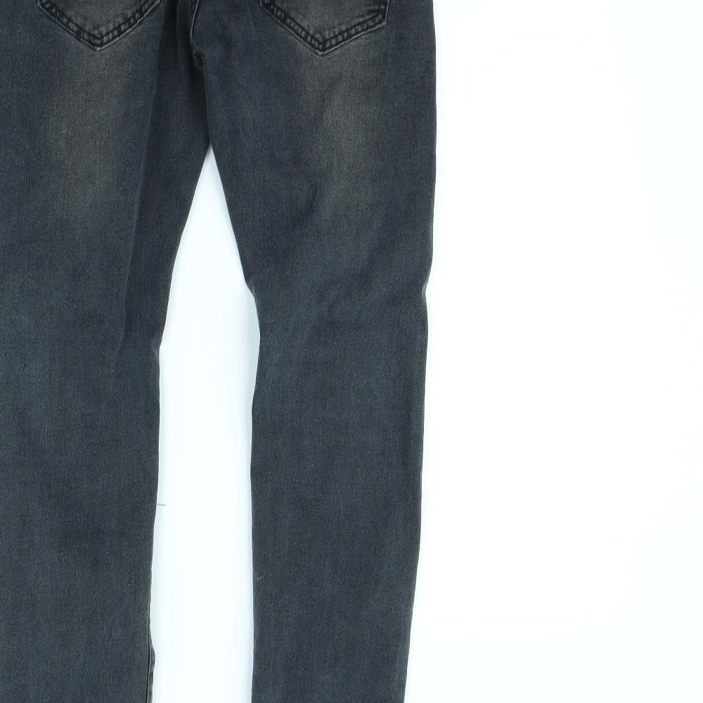 Preworn Mens Grey   Straight Jeans Size 32 in L30 in