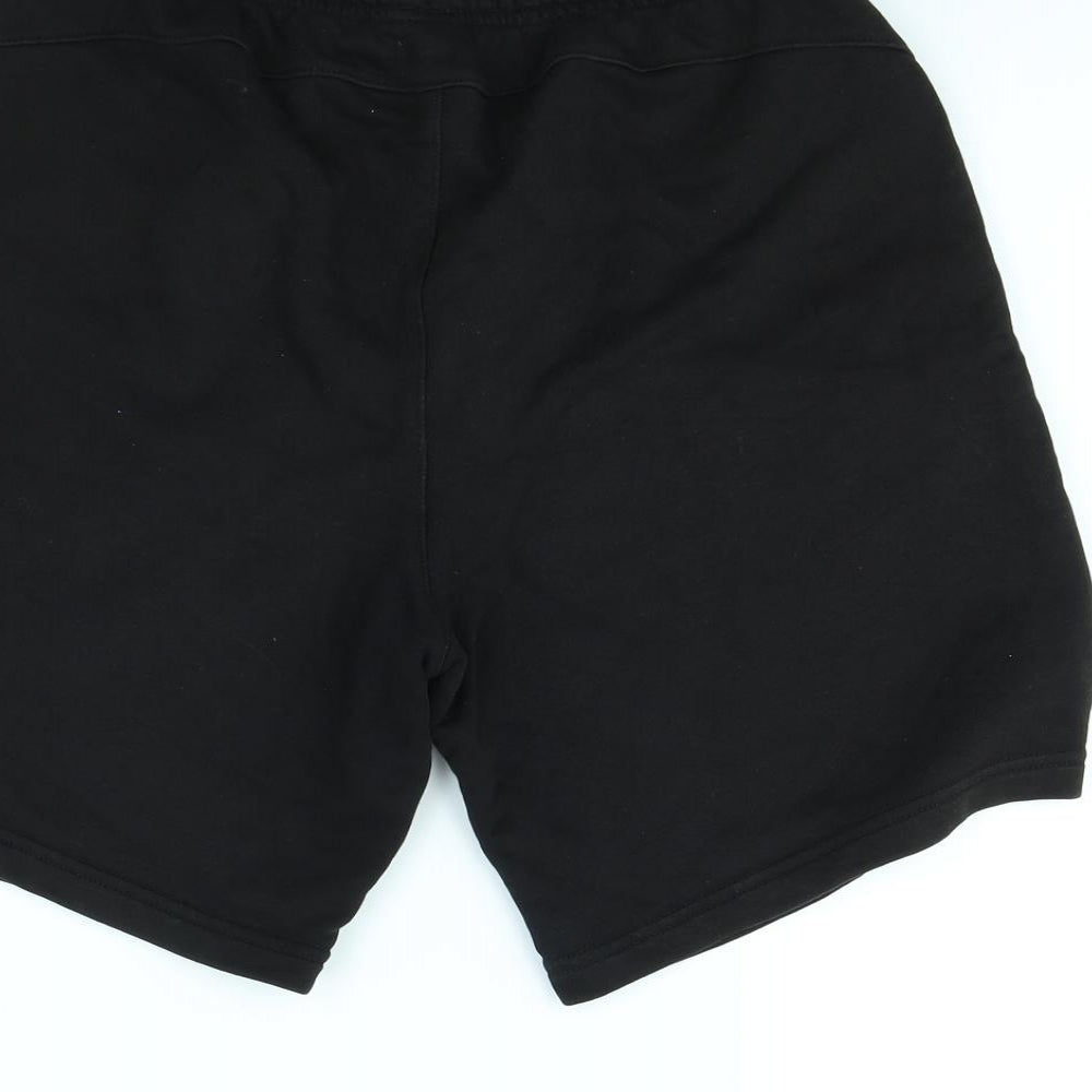 PUMA Boys Black   Sweat Shorts Size 15 Years