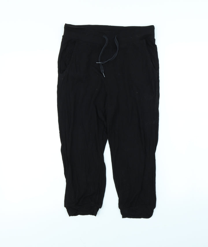 Divided Womens Black Skimmer Shorts Size 8