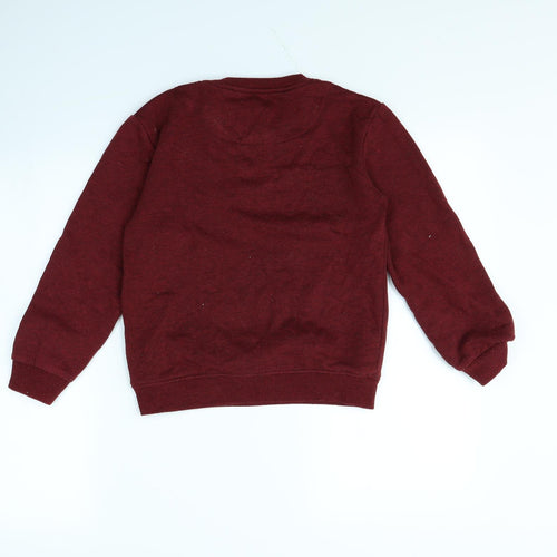 Primark Boys Red   Pullover Jumper Size 9 Years  - London
