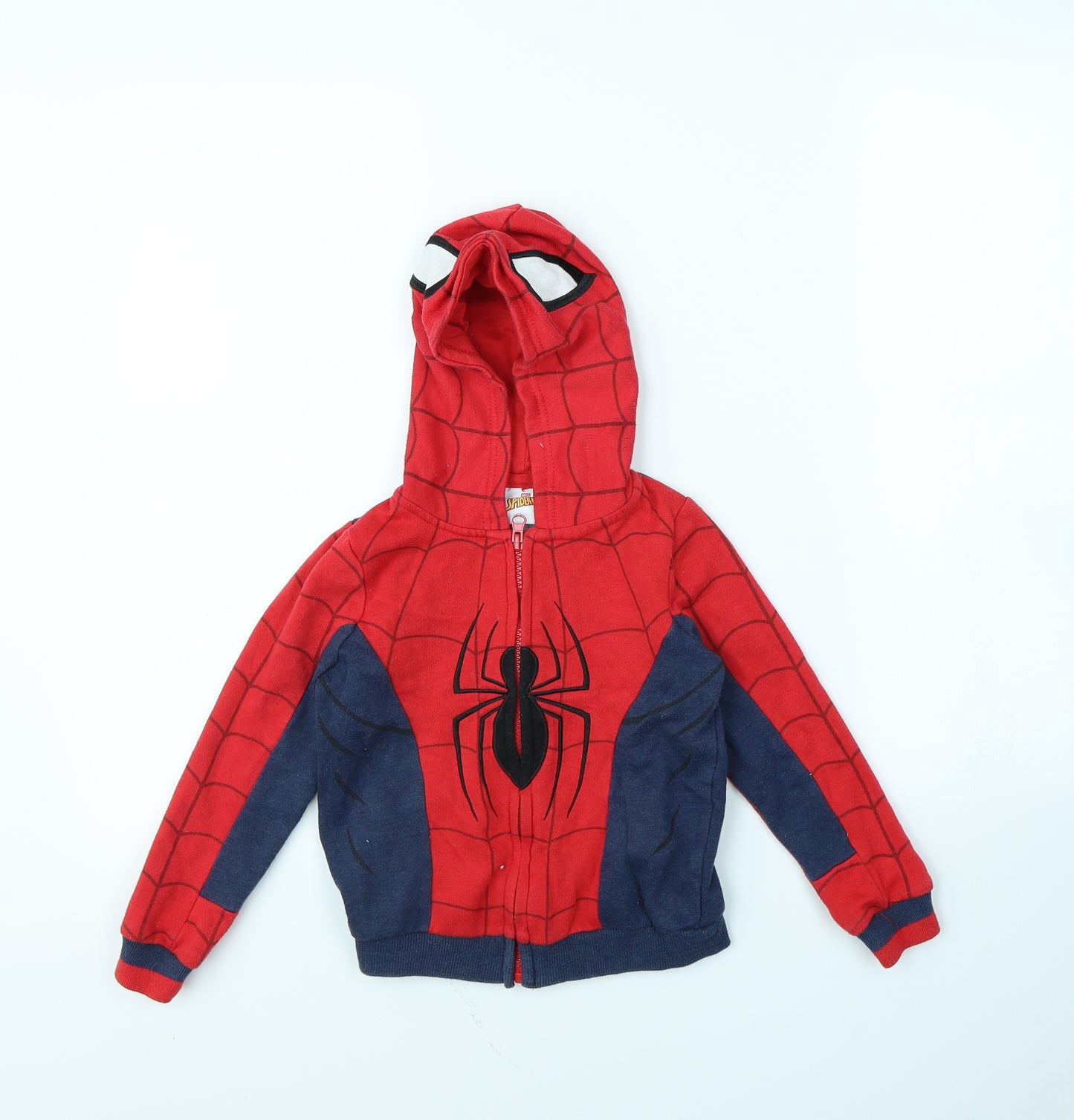 Marvel Boys Blue   Jacket  Size 4 Years  - Spider Man