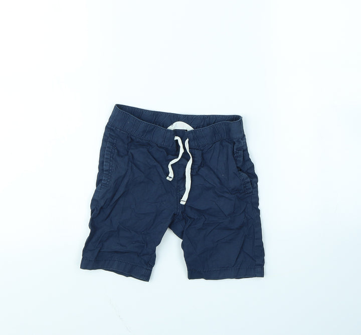 H&M Boys Blue   Chino Shorts Size 3 Years