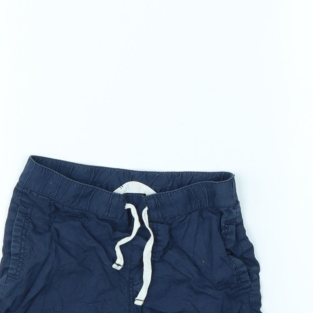 H&M Boys Blue   Chino Shorts Size 3 Years