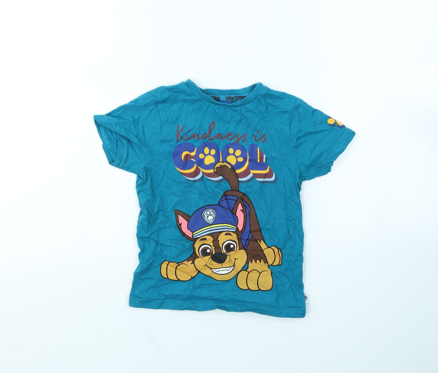George Boys Blue   Basic T-Shirt Size 3 Years  - Paw Patrol